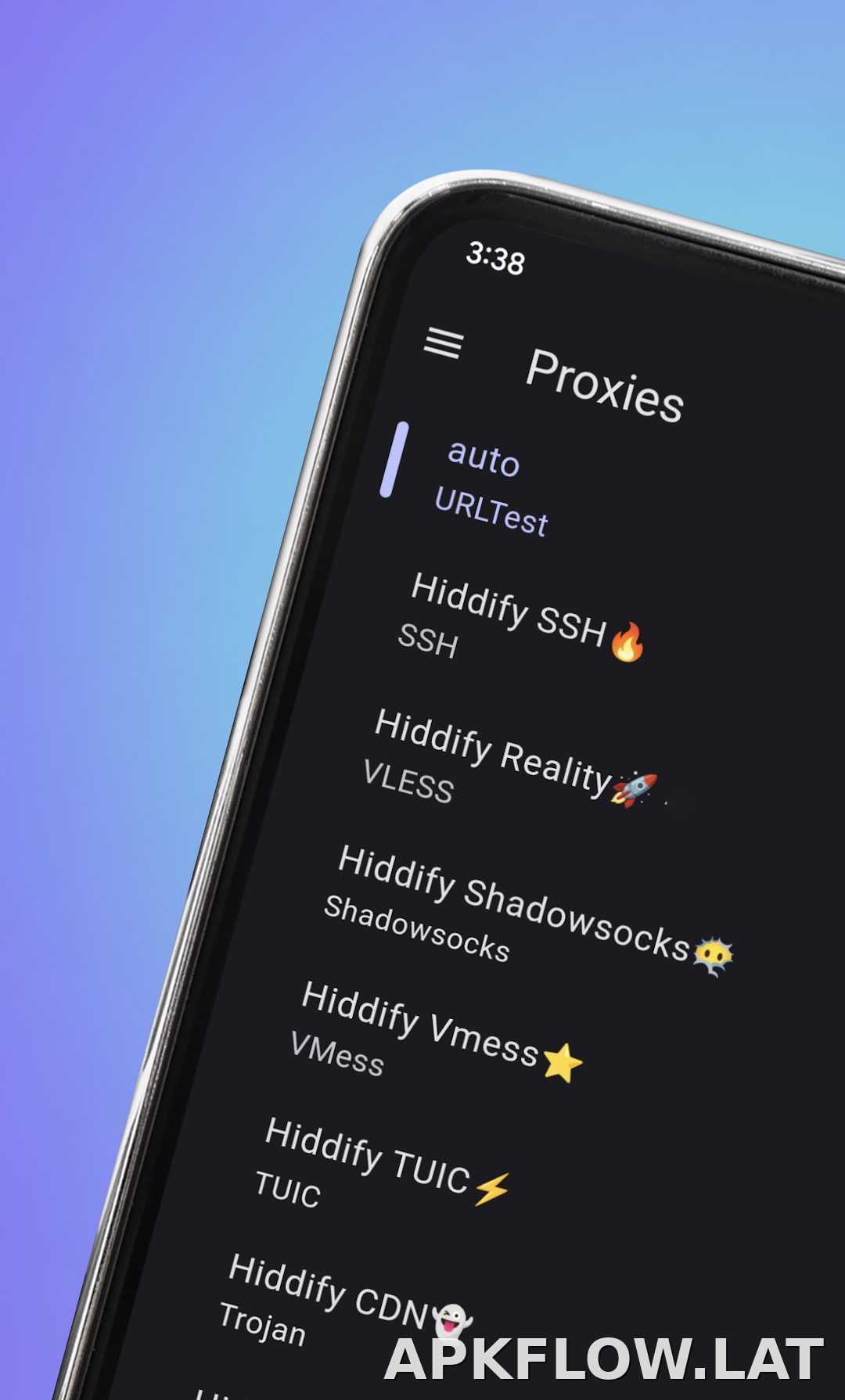 Hiddify скриншот 2